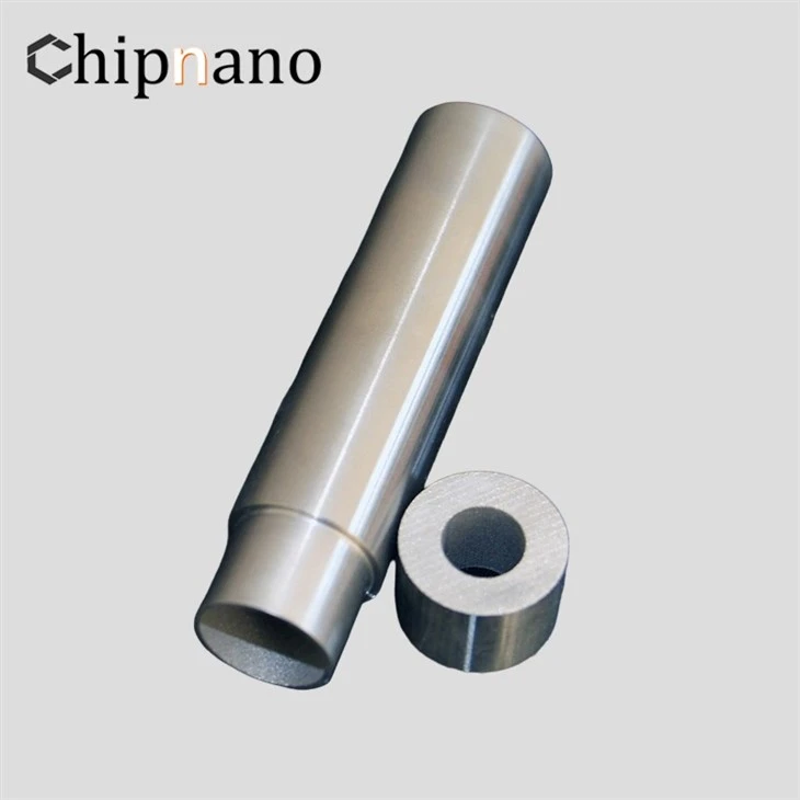 Machined Tungsten pipe Machined Tungsten pipe